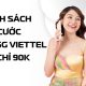 Danh sách các gói cước 4G Viettel 90K/tháng
